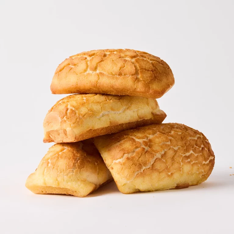 Dutch Crunch Bread Rolls Stacked